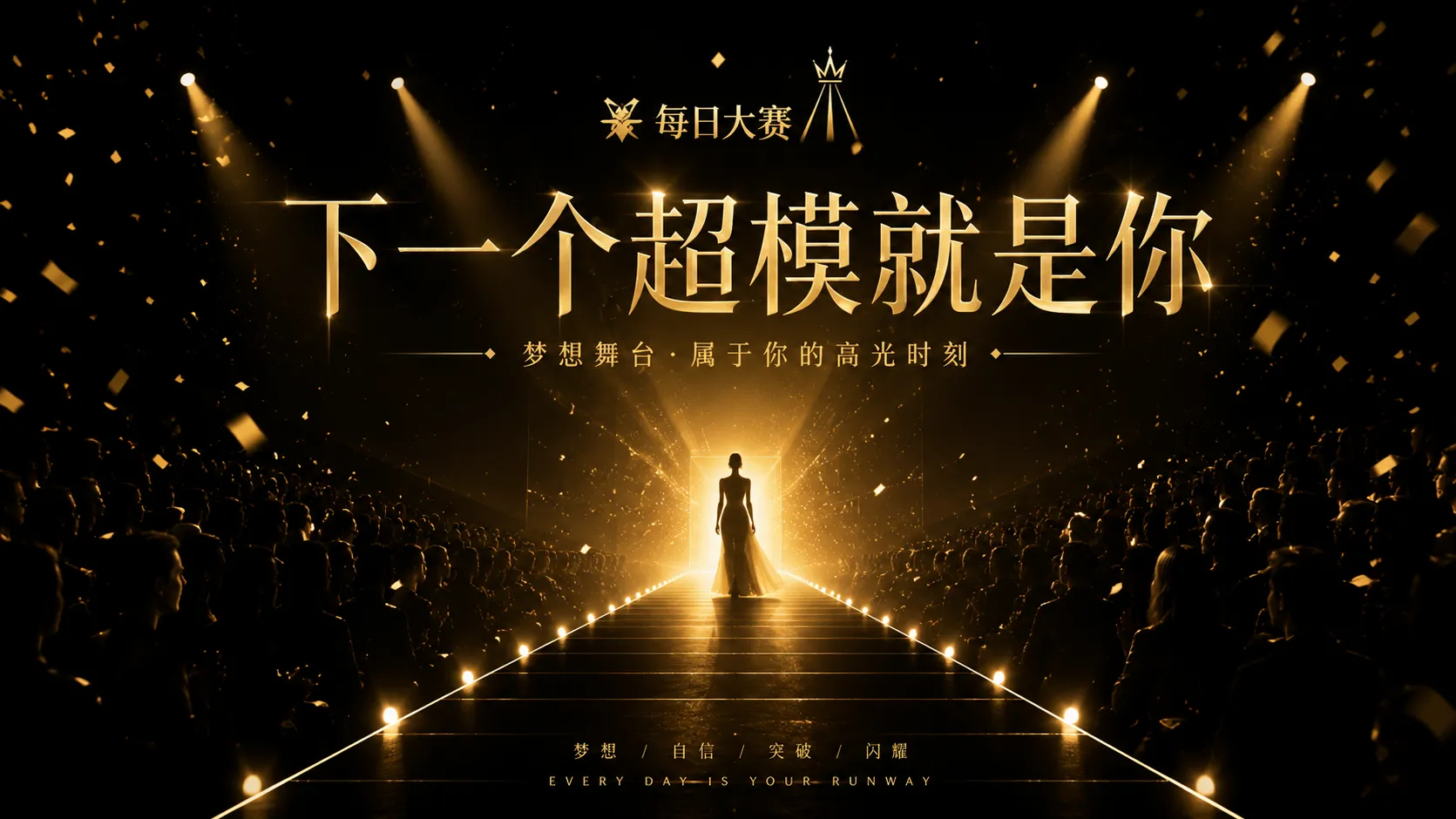 每日大赛礼宾舞台主视觉